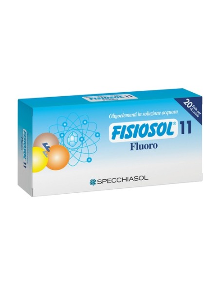 Fisiosol 11 fluor 20 ampollas Specchiasol