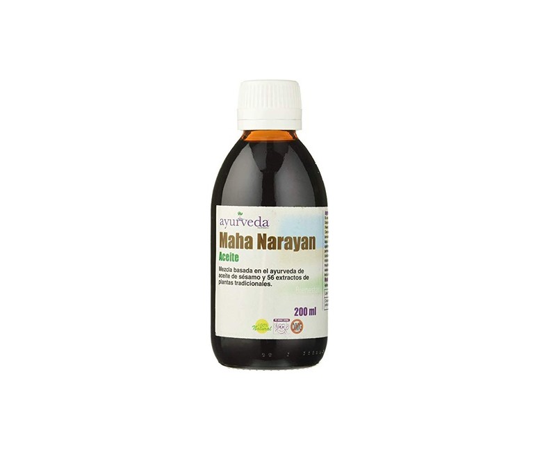 Aceite Maha Narayan Ayurvédico 200 ml de aceite Ayurveda