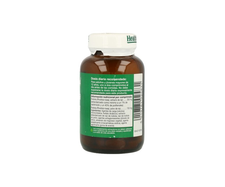 Rhodiola Raíz 60 comprimidos Health aid