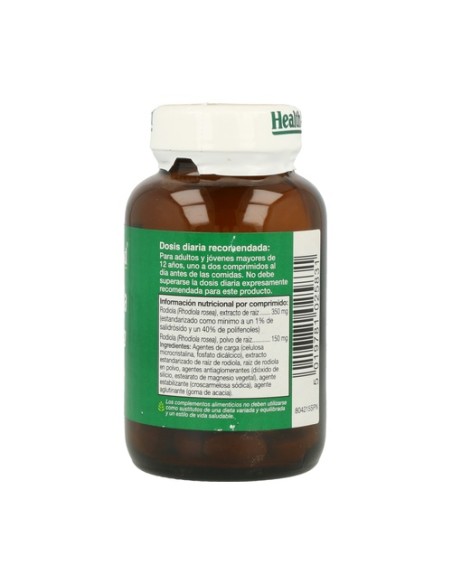 Rhodiola Raíz 60 comprimidos Health aid