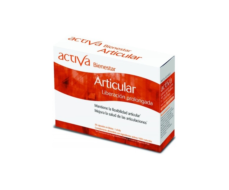 Bienestar articulación 30 cápsulas vegetales Activa