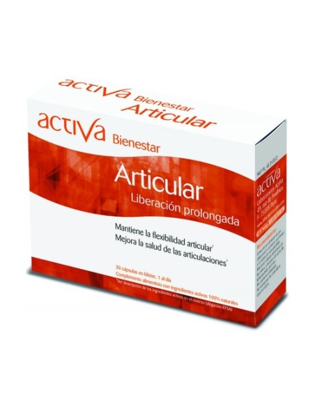 Bienestar articulación 30 cápsulas vegetales Activa