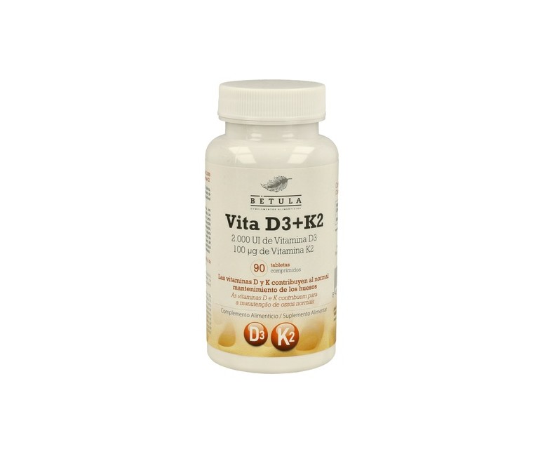 Vita D3+K2 90 tabletas Betula