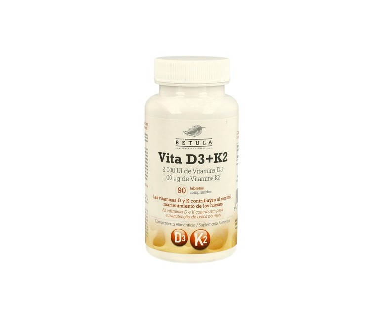 Vita D3+K2 90 tabletas Betula