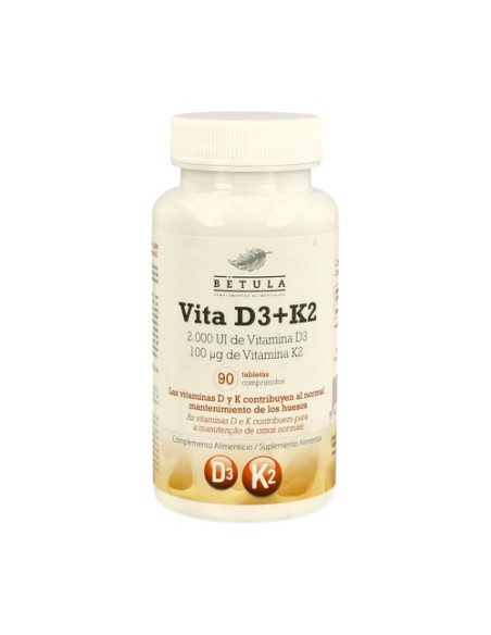 Vita D3+K2 90 tabletas Betula