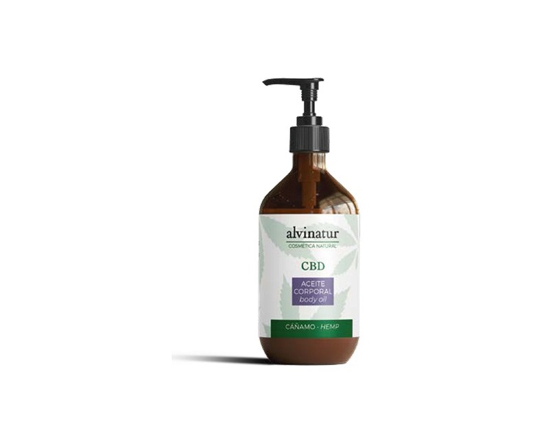 Aceite corporal CBD 250 ml de aceite Alvinatur