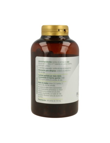 Lecigran (Lecitina de Soja) 360 perlas de 720mg El Granero Integral