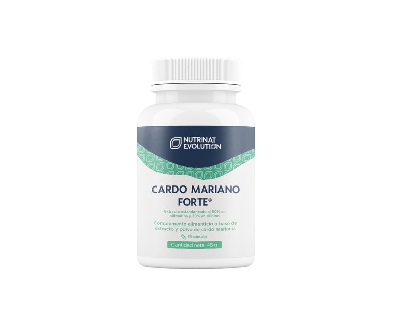 Cardo mariano forte 60 cápsulas vegetales Nutrinat Evolution