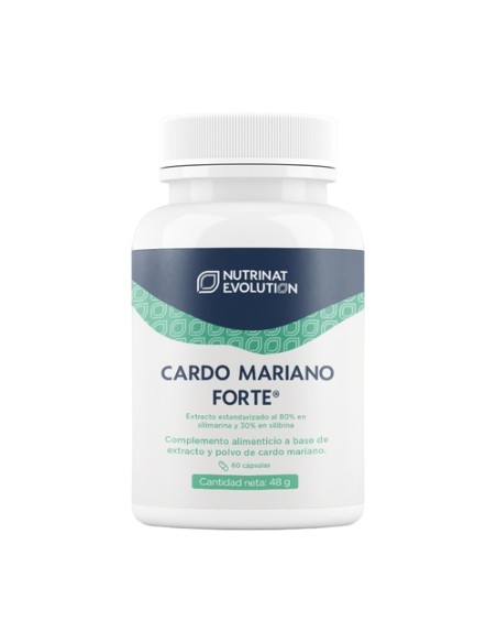 Cardo mariano forte 60 cápsulas vegetales Nutrinat Evolution