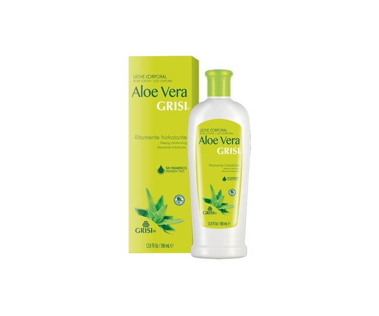 Leche corporal aloe vera 380 ml de crema Grisi
