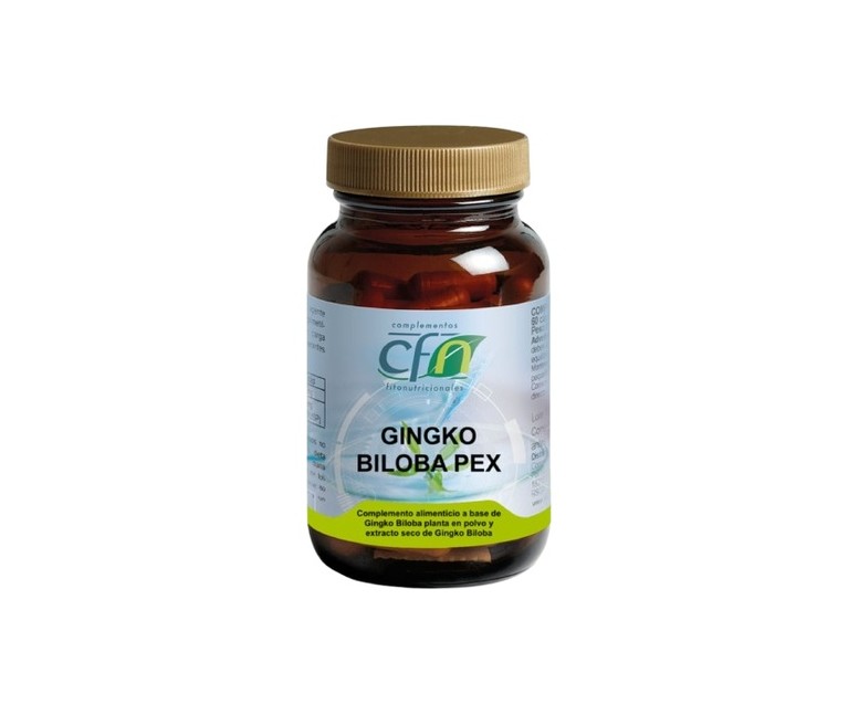 Ginkgo biloba Pex 60 cápsulas de 466mg Cfn