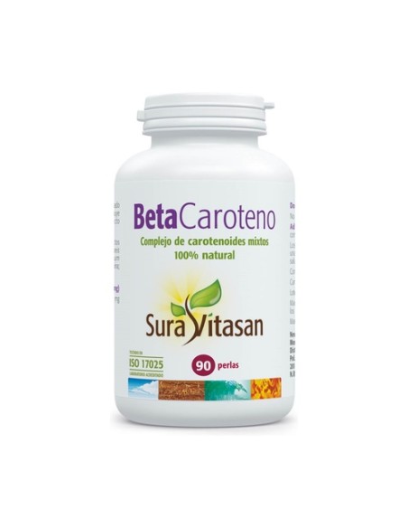 Beta Caroteno 90 perlas Sura Vitasan
