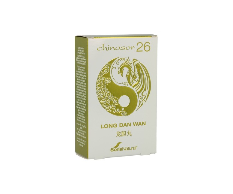 Chinasor 26 Long Dan Wan 30 comprimidos Soria Natural