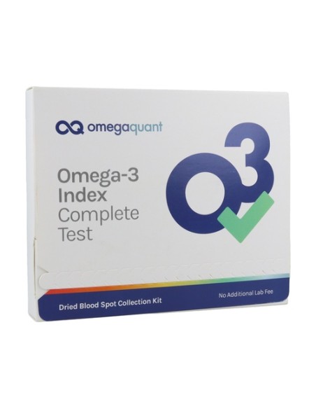 Nutikom - Test de medición índice Omega-3 - Kit completo 1 unidad Nutilab