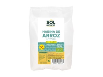 Harina de arroz integral sin gluten Bio