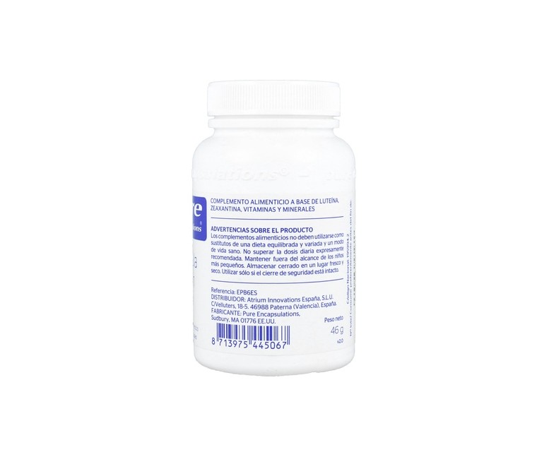 Fórmula Visión 60 cápsulas Pure Encapsulations