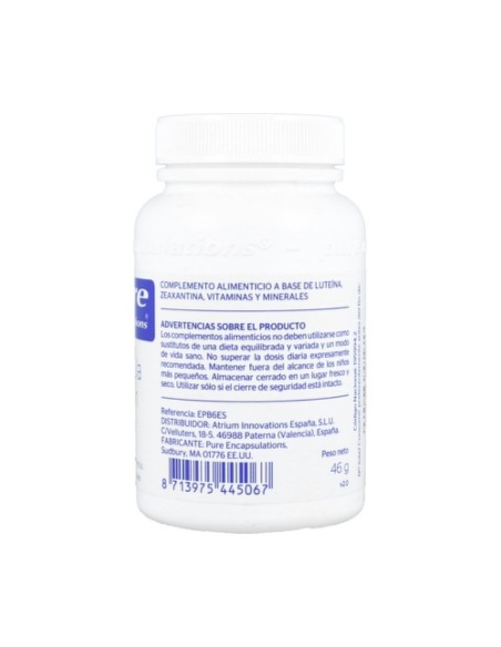 Fórmula Visión 60 cápsulas Pure Encapsulations