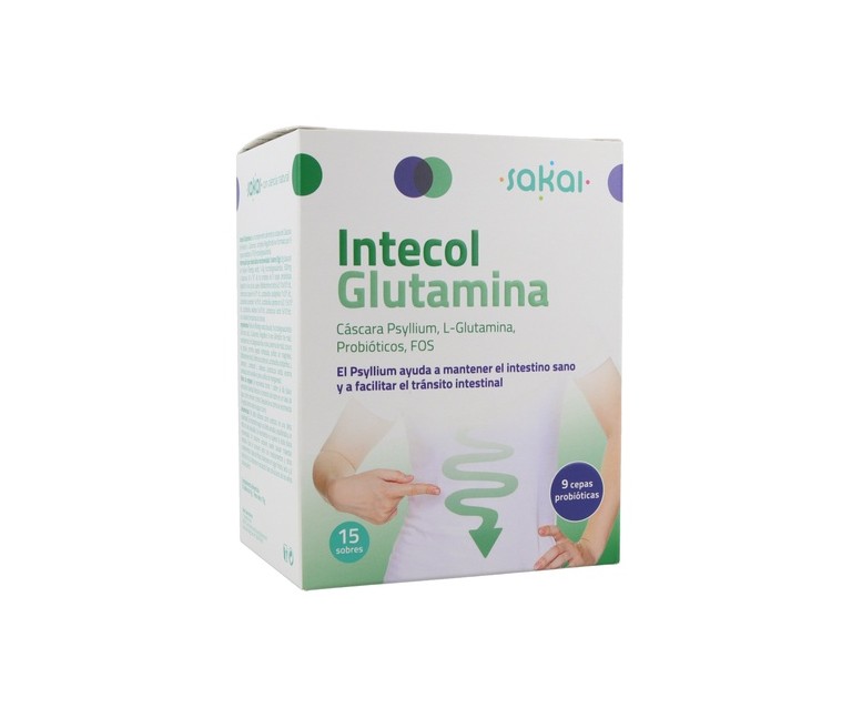 Intecol glutamina 15 sobres de 5g Sakai