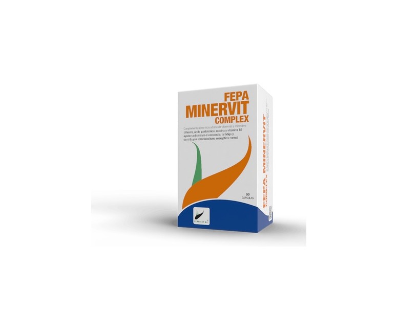 Fepa-minervit complex 60 cápsulas de 1225mg Fepa