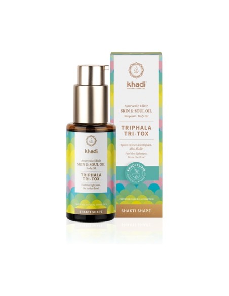 Aceite elixir ayurveda triphala tritox 50 ml de aceite Khadi