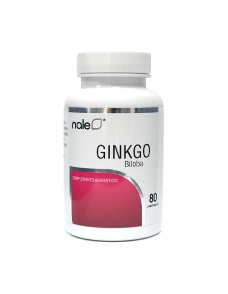 Ginkgo biloba apoyo al flujo sanguíneo 80 comprimidos Nale