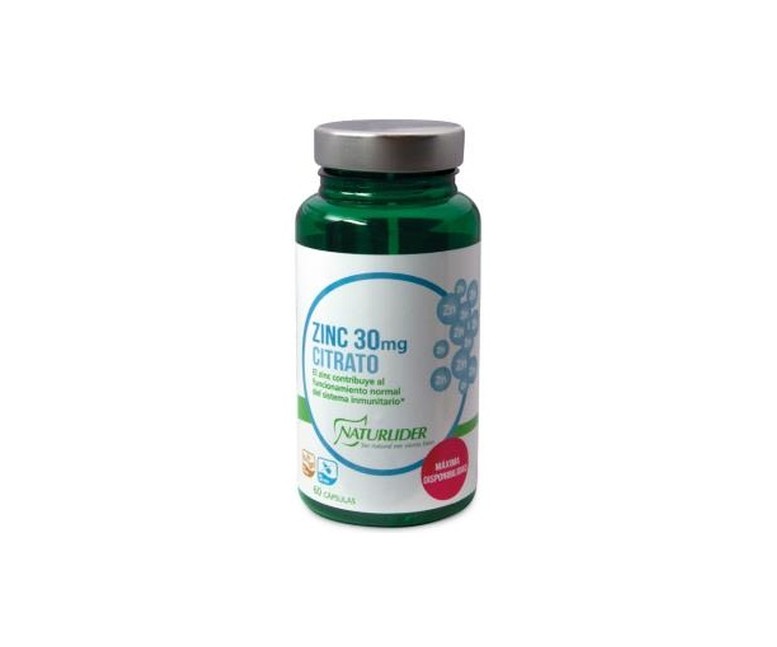 Zinc citrato 60 cápsulas Naturlider