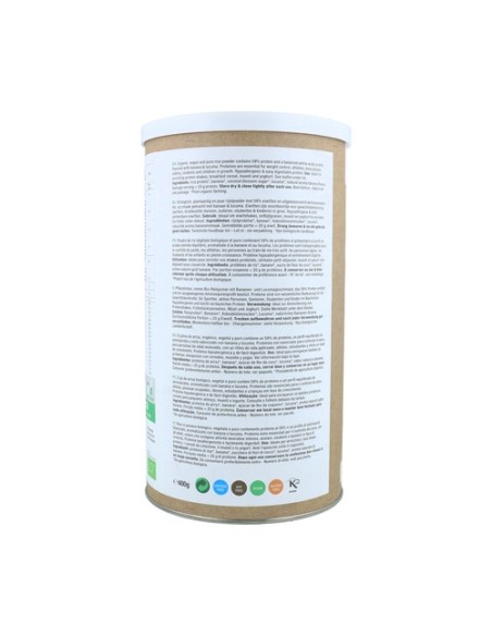 Proteína de arroz 400 g de polvo (Plátano) Purasana