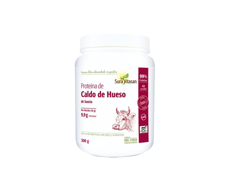 Proteína de Caldo de Hueso 300 g Sura Vitasan