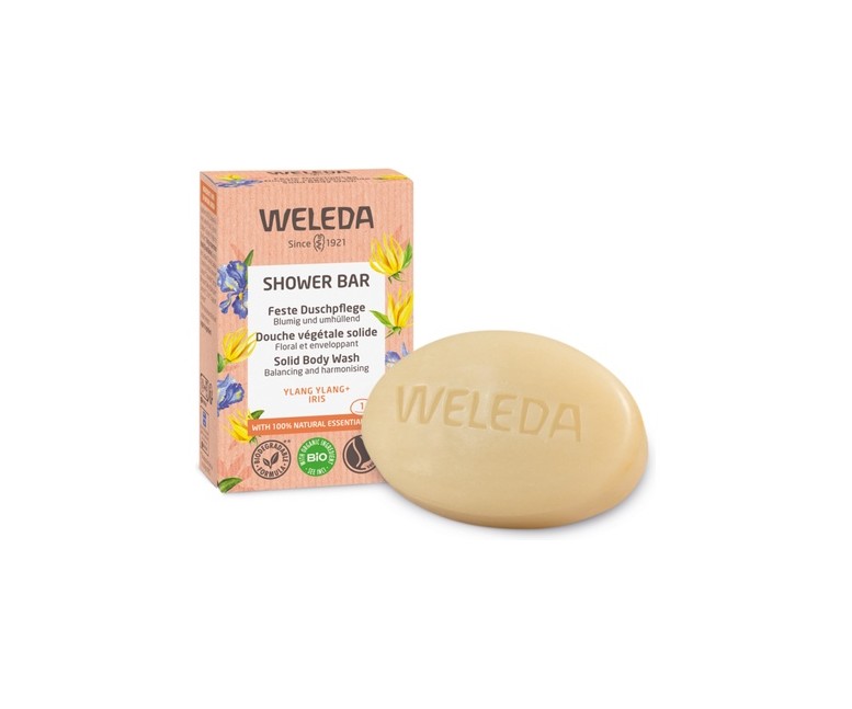 Jabón ducha sólido floral 75 g (Ylang-Ylang) Weleda