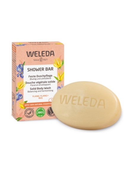 Jabón ducha sólido floral 75 g (Ylang-Ylang) Weleda