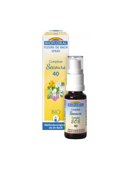 Rescue Remedy Spray 20 ml de elixir floral Biofloral