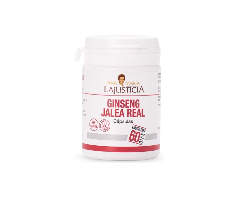 Jalea Real con Ginseng 60 cápsulas Ana Maria Lajusticia