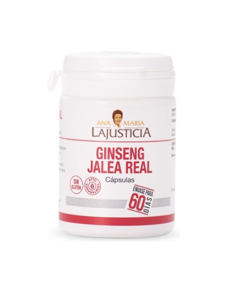 Jalea Real con Ginseng 60 cápsulas Ana Maria Lajusticia