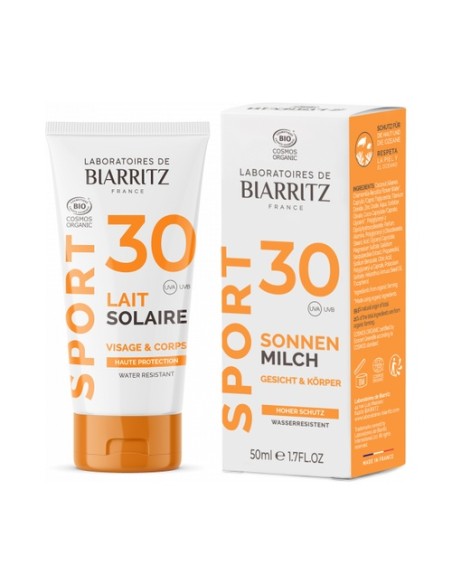 Leche solar SPF30 Sport 50 ml Laboratoires de Biarritz