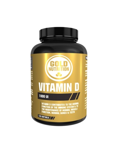 Vitamina D 1000iu 120 cápsulas Gold Nutrition