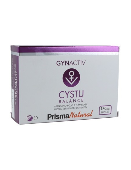 Cystu balance confort vías urinarias 30 cápsulas de 543mg Prisma Natural