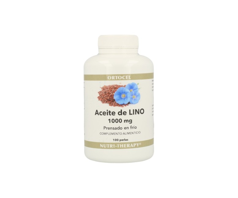 Aceite de lino 100 perlas Ortocel Nutri Therapy