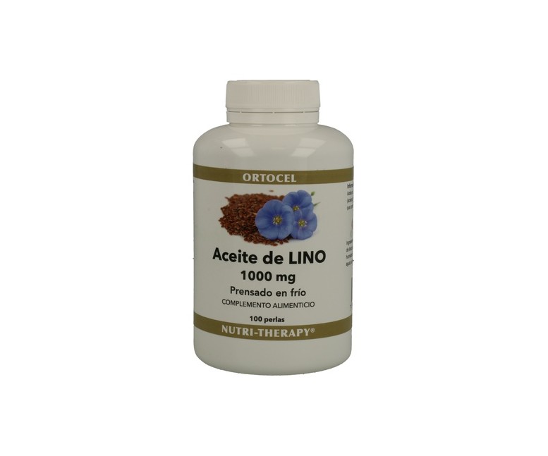 Aceite de lino 100 perlas Ortocel Nutri Therapy