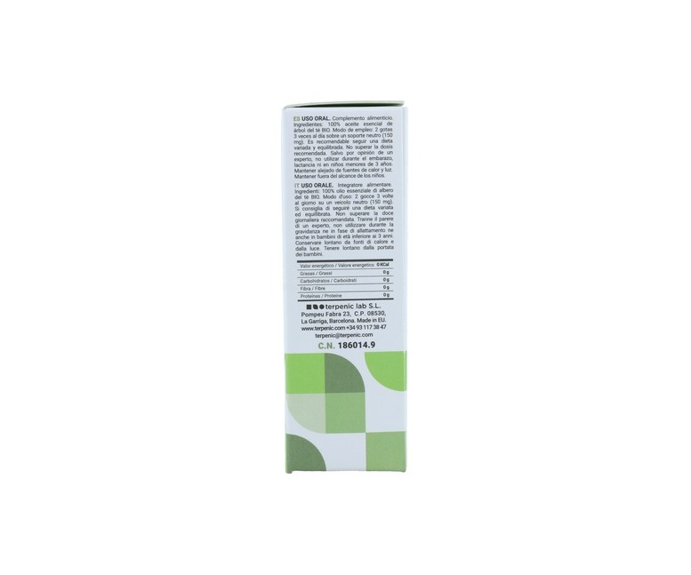 Aceite Esencial Árbol del Té 10 ml Terpenic