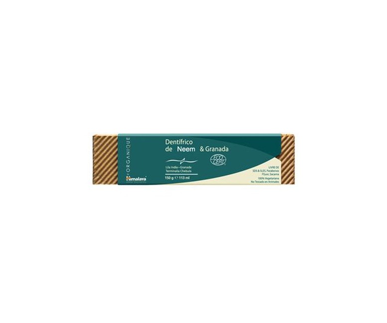 Dentífrico Neem Y Granada Eco 150 g Himalaya Herbals