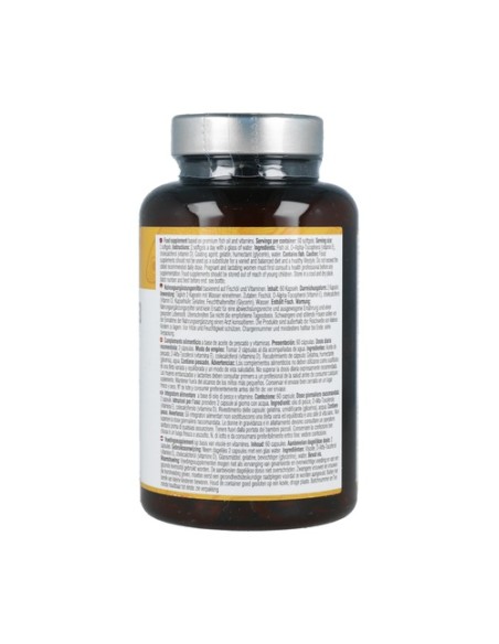 Omega 3 Complex 2000mg EPA DHA + E + D 60 cápsulas Nutralie