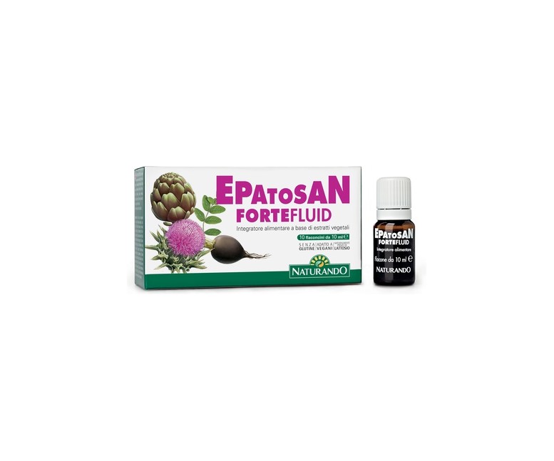 Epatosan fortefluid hígado y retención de líquidos 10 viales de 10ml Naturando