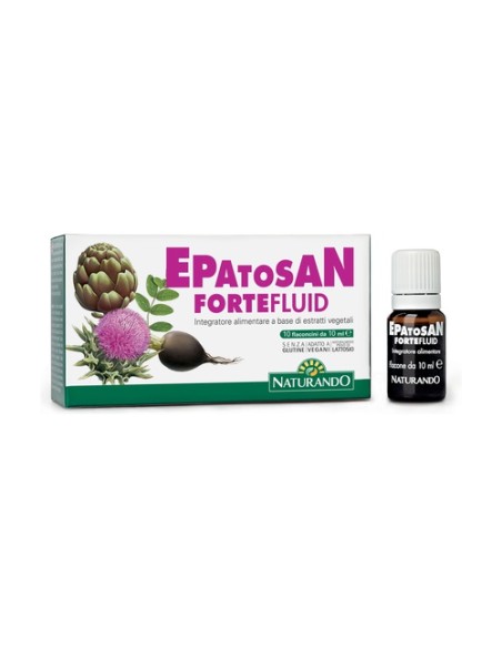 Epatosan fortefluid hígado y retención de líquidos 10 viales de 10ml Naturando