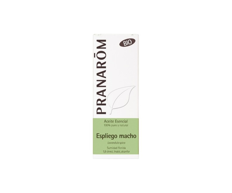 Aceite Esencial Espliego Macho (Lavandula latifolia) 10 ml de aceite esencial Pranarom
