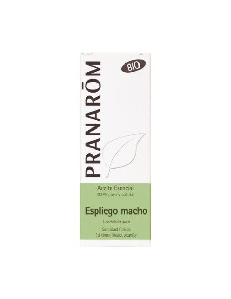 Aceite Esencial Espliego Macho (Lavandula latifolia) 10 ml de aceite esencial Pranarom