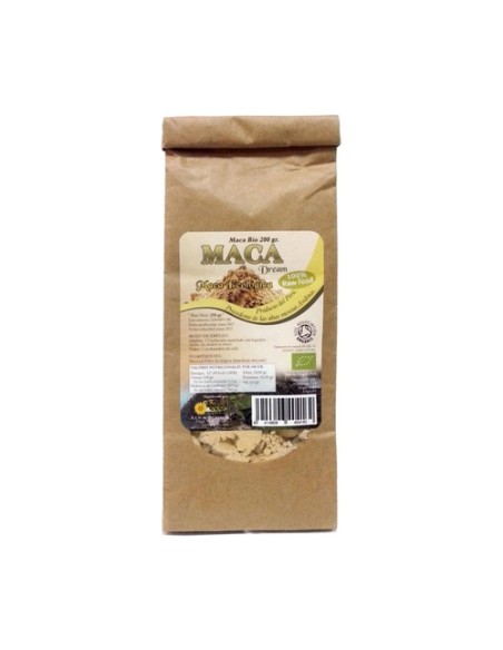 Maca cruda polvo Bio 200 g de polvo Dream Foods