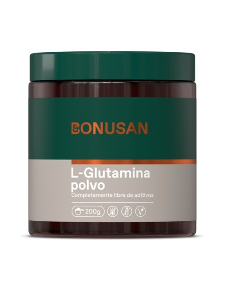 L-Glutamina en polvo 200 g de polvo Bonusan