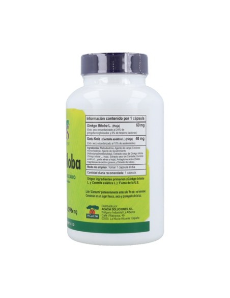 Ginkgo Biloba 120 cápsulas Vbyotics