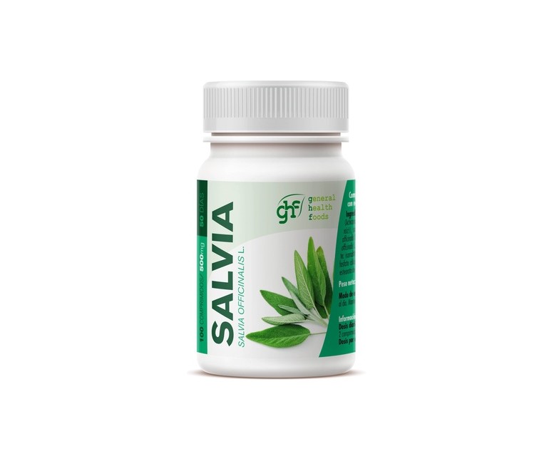 Salvia 500mg 100 comprimidos de 500mg GHF