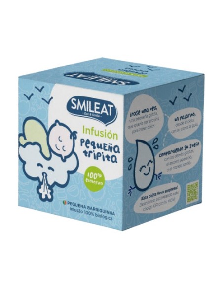 Infusión ecológica pequeña tripita 15 bolsitas infusoras Smileat